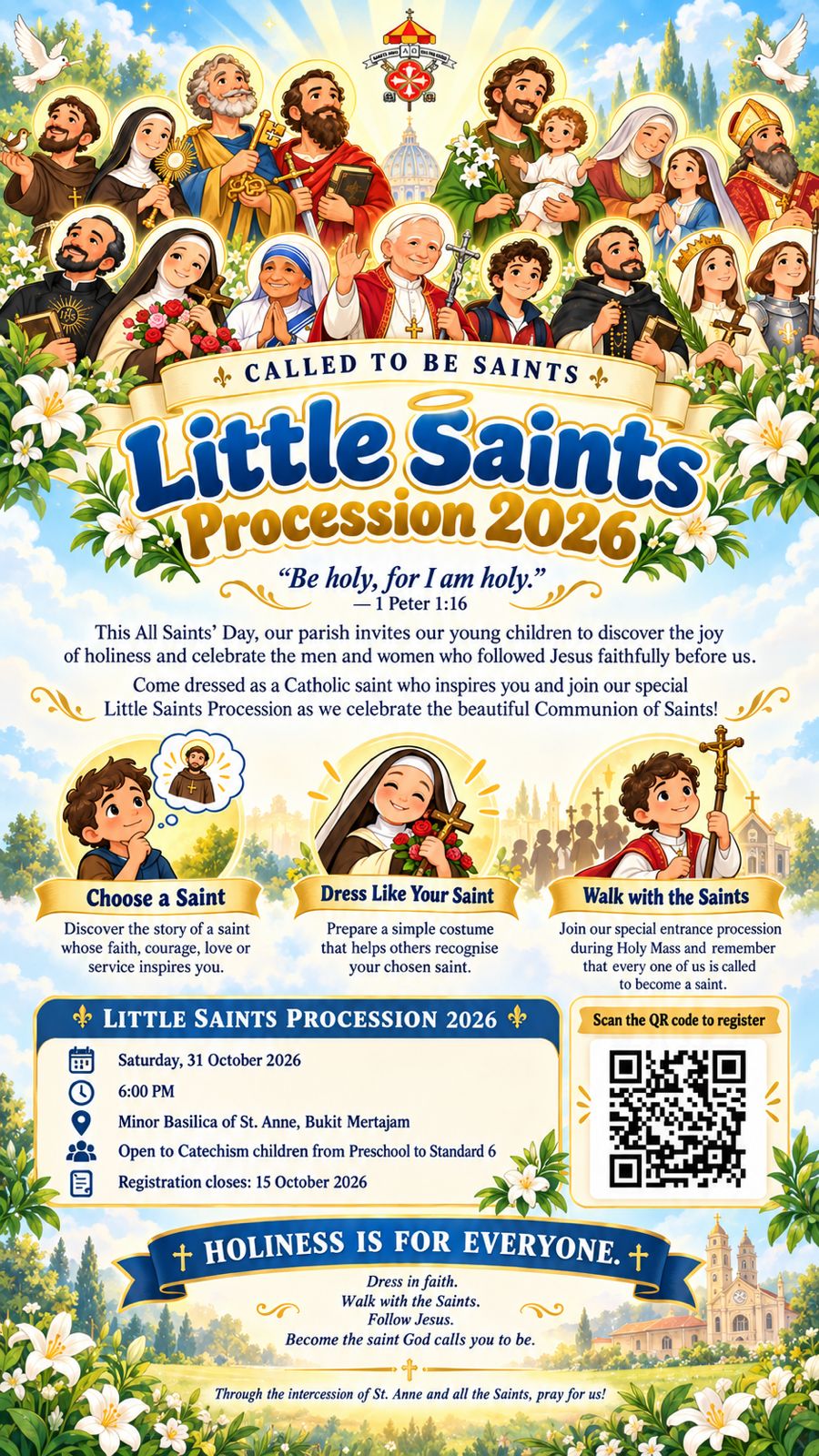 Little Saints Procession 2026