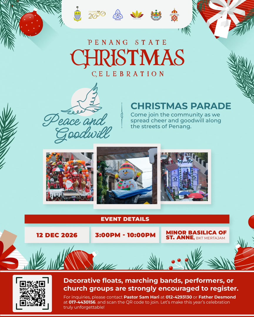Penang State Christmas Celebration — Christmas Parade